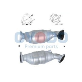 Katalysator von Oyodo für A4 Cabrio (8H7, B6, 8HE, B7) günstig online kaufen