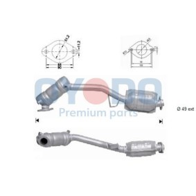 Acquista Catalizzatore da Oyodo 10N0050-OYO a buon mercato per soli 278,40 €