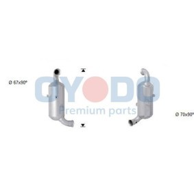 Acquista Filtro antiparticolato (FAP) da Oyodo online per 308 SW I Van / Station Wagon (4E_) a prezzi moderati
