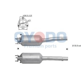 Comprar Filtro de partículas de Oyodo 20N0074-OYO a bajo precio de 231,76 €