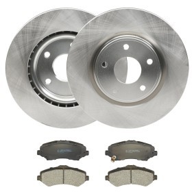 Comprar Kit de discos de freno y pastillas de RIDEX 3405B1939 a bajo precio de 132,99 €