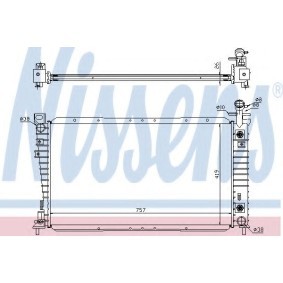 Kühler, Motorkühlung 62068A