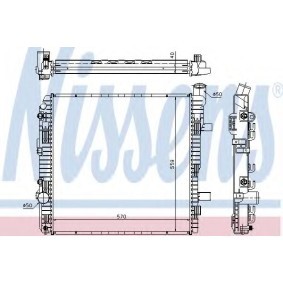 Kühler, Motorkühlung 62625A