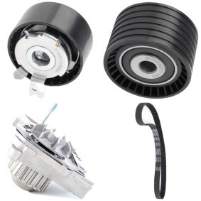 Achetez des Kit de distribution + pompe à eau RIDEX 3096W0509 à prix pour 95,90 €
