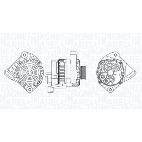 Lichtmaschine 063730890010 von MAGNETI MARELLI günstig für 155,52 € online kaufen