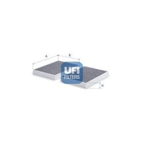 Comprar Filtro de habitáculo de UFI 54.370.00 a bajo precio de 48,58 €