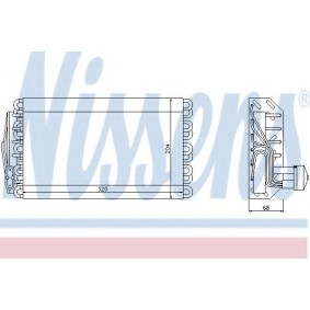 Verdampfer, Klimaanlage 92145
