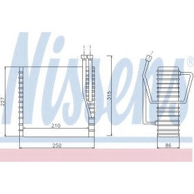 Verdampfer, Klimaanlage 92232