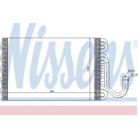 Verdampfer, Klimaanlage 92260