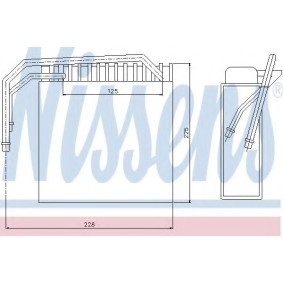 Verdampfer, Klimaanlage 92266