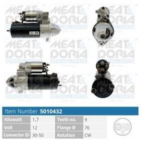 Köp Startmotor av MEAT & DORIA 5010432 till det låga priset 1521,66 kr