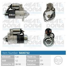 Köp Startmotor av MEAT & DORIA 5035732 till det låga priset 1420,85 kr