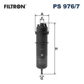 Compre Filtro de combustível de FILTRON online para D3 Touring (G21) a preços moderados