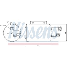 Compre Filtro deshidratador de NISSENS online para Jetta II (19E, 1G2, 165) a precios moderados