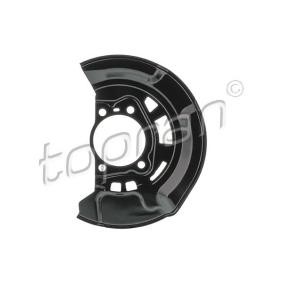 Compre Chapa deflectora, disco de travão da TOPRAN 601 656 a um preço baixo por 46,65 €