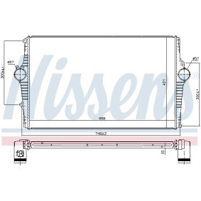 Acquista Intercooler da NISSENS online per V70 I (875, 876) a prezzi moderati