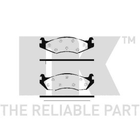 Acquista Kit pastiglie freni da NK 229966 a buon mercato per soli 40,46 €
