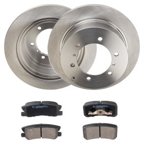 Achetez des Kit disque et plaquette de frein de chez RIDEX en ligne pour PAJERO II Canvas Top (V2_W, V4_W) à prix modérés