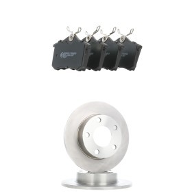 Osta Jarrupalasarja, levyjarru RIDEX:llä 3405B2412 edullisesti hintaan 66,10 €