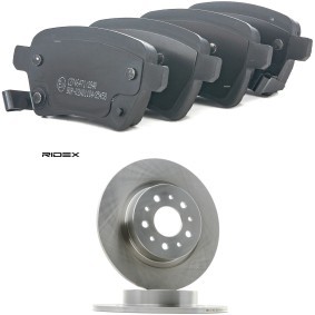 Compre Discos y pastillas de freno de RIDEX online para TIPO Fastback (356_) a precios moderados