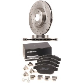 Acquista Kit dischi e pastiglie da RIDEX 3405B2625 a buon mercato per soli 147,38 €