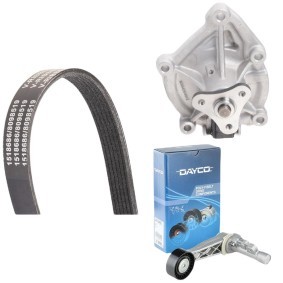 Achetez des Pompe à eau+Jeu de courroie trapézoïdale à nervures RIDEX 4172P0104 à prix pour 85,07 €
