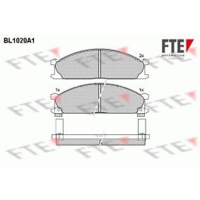Bremsbeläge für LADA von FTE