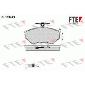 Bremsbeläge für SEAT von FTE