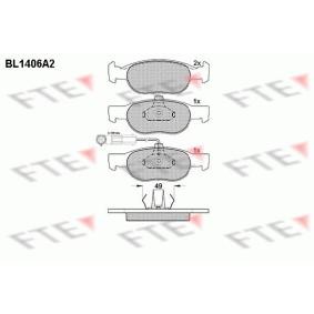 Bremsbeläge 9010180 von FTE günstig für 51,31 € online kaufen