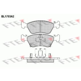 Bremsbeläge 9010308 von FTE günstig für 30,91 € online kaufen