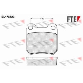 Achetez des Plaquettes de frein FTE 9010355 à prix pour 44,48 €