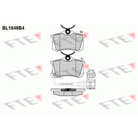 Bremsbeläge für SEAT von FTE