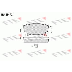 Bremsbeläge 9010466 von FTE günstig für 23,67 € online kaufen