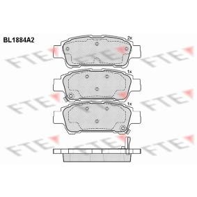 Bremsbeläge 9010469 von FTE günstig für 28,72 € online kaufen
