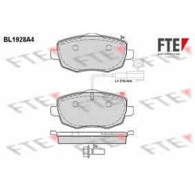 Bremsbeläge 9010517 von FTE günstig für 73,54 € online kaufen
