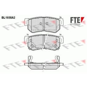 Compre Pastilhas de travão da FTE 9010520 a um preço baixo por 24,68 €