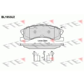 Bremsbeläge 9010542 von FTE günstig für 45,45 € online kaufen