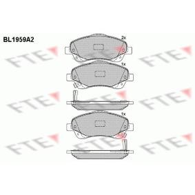 Bremsbeläge 9010545 von FTE günstig für 30,67 € online kaufen