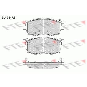 Bremsbeläge 9010571 von FTE günstig für 29,83 € online kaufen