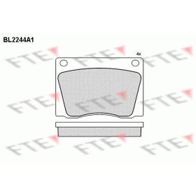 Acquista Kit pastiglie freni da FTE 9010695 a buon mercato per soli 61,01 €