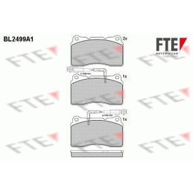 Acquista Kit pastiglie freni da FTE 9010766 a buon mercato per soli 32,61 €