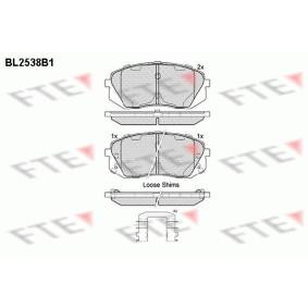 Bremsbeläge für HYUNDAI von FTE