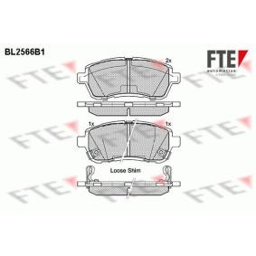 Achetez des Plaquettes de frein FTE 9010818 à prix pour 31,57 €