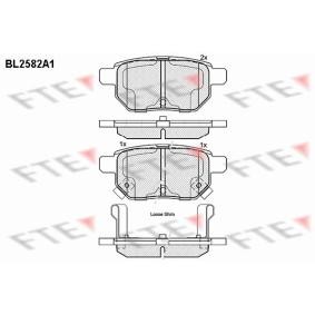 Bremsbeläge 9010832 von FTE günstig für 28,71 € online kaufen