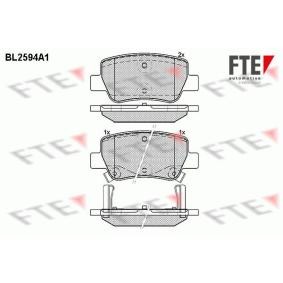 Bremsbeläge 9010845 von FTE günstig für 25,90 € online kaufen