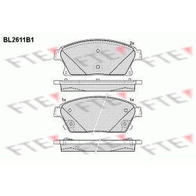 Compre Pastilhas de travão da FTE 9010859 a um preço baixo por 39,85 €