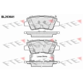 Achetez des Plaquettes de frein FTE 9010881 à prix pour 31,79 €