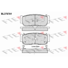 Bremsbeläge 9010981 für Rexton / Rexton II (GAB_) für 63,19 CHF