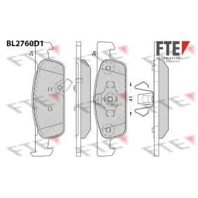 Bremsbeläge 9011095 von FTE günstig für 38,29 € online kaufen