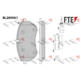 Acquista Pastiglie dei freni da FTE online per California T7 Camper (STC) a prezzi moderati